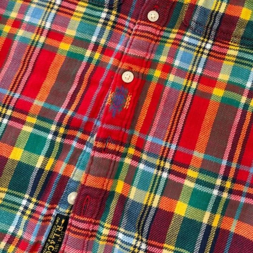 Ralph Lauren Western Plaid Button Down